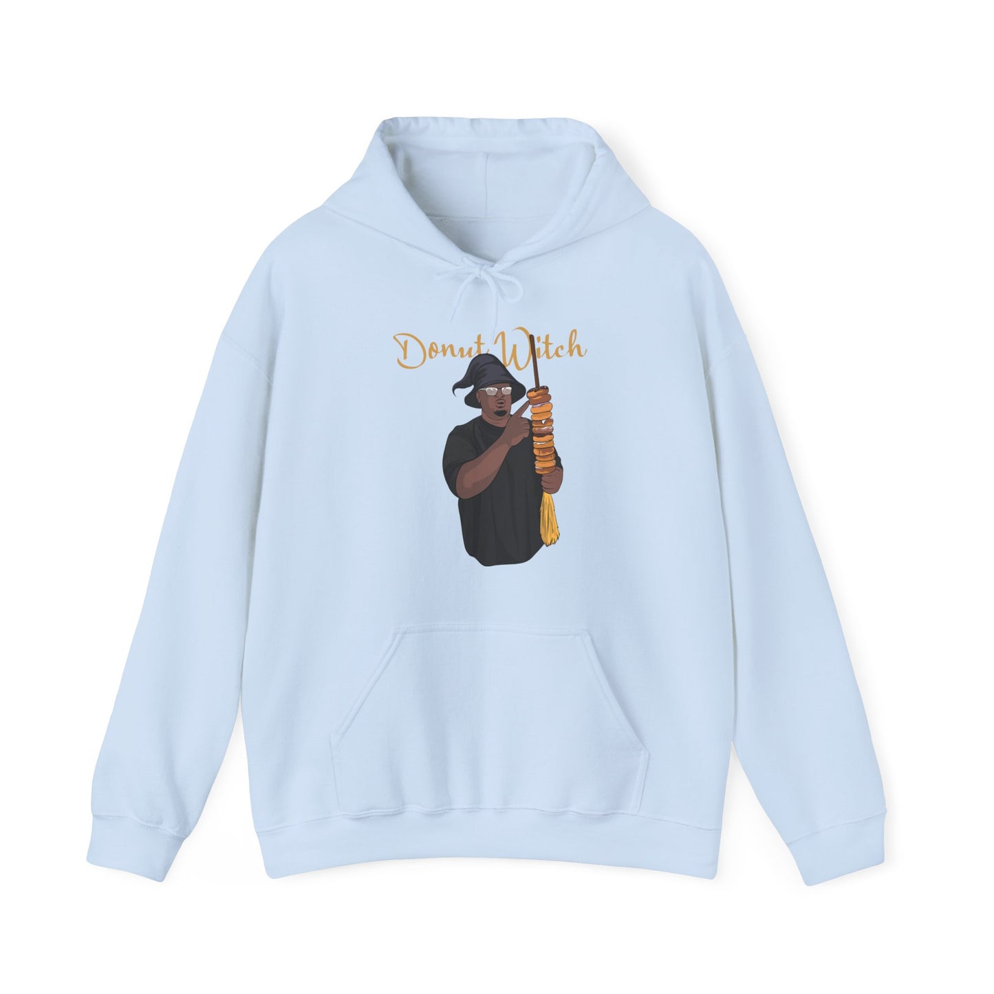 Men's Donut Witch Hooded Sweatshirt