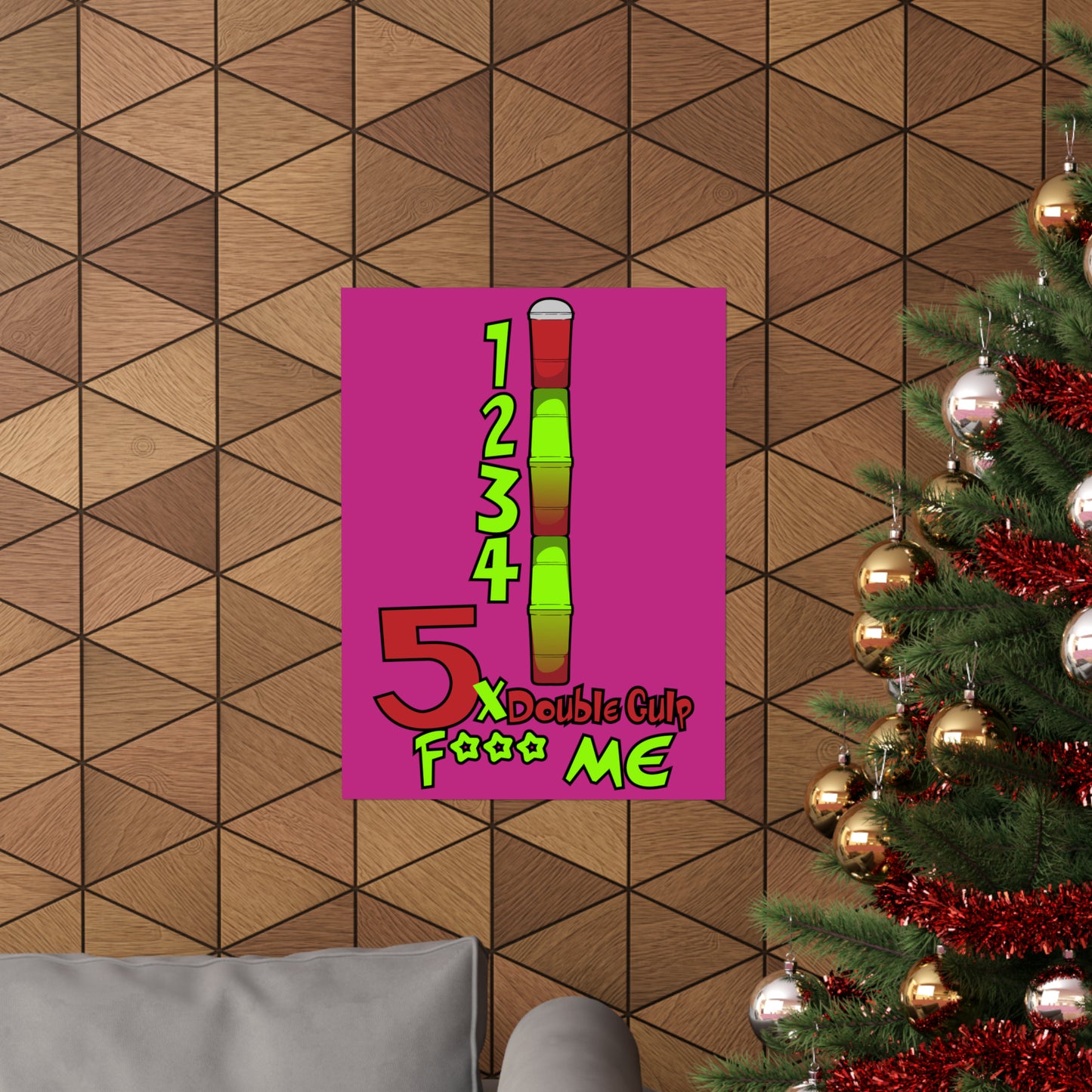 5x Doube Gulp F*** Me Poster