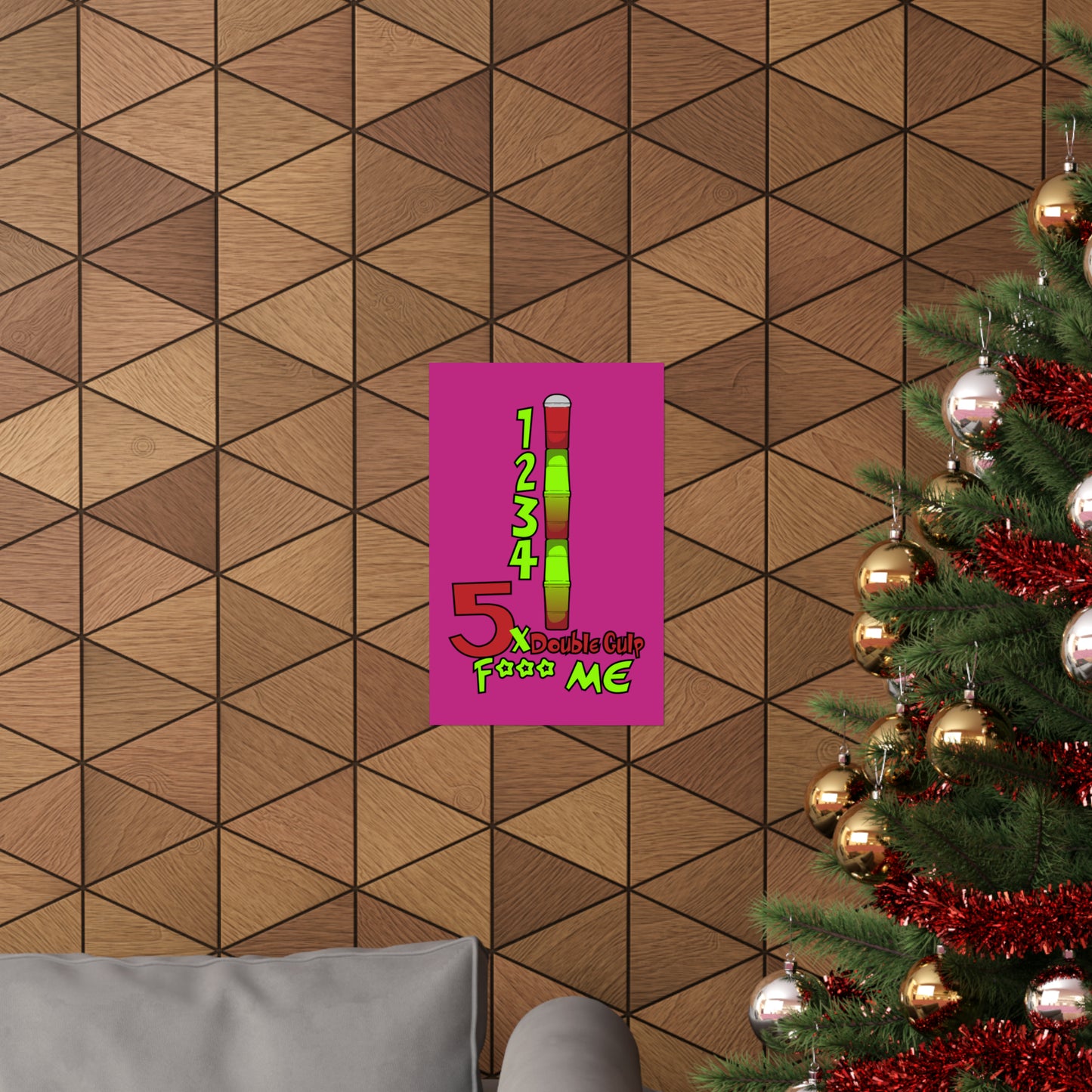 5x Doube Gulp F*** Me Poster